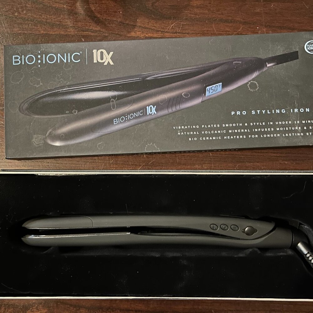 Bio Ionic 10X pro styling iron 1"